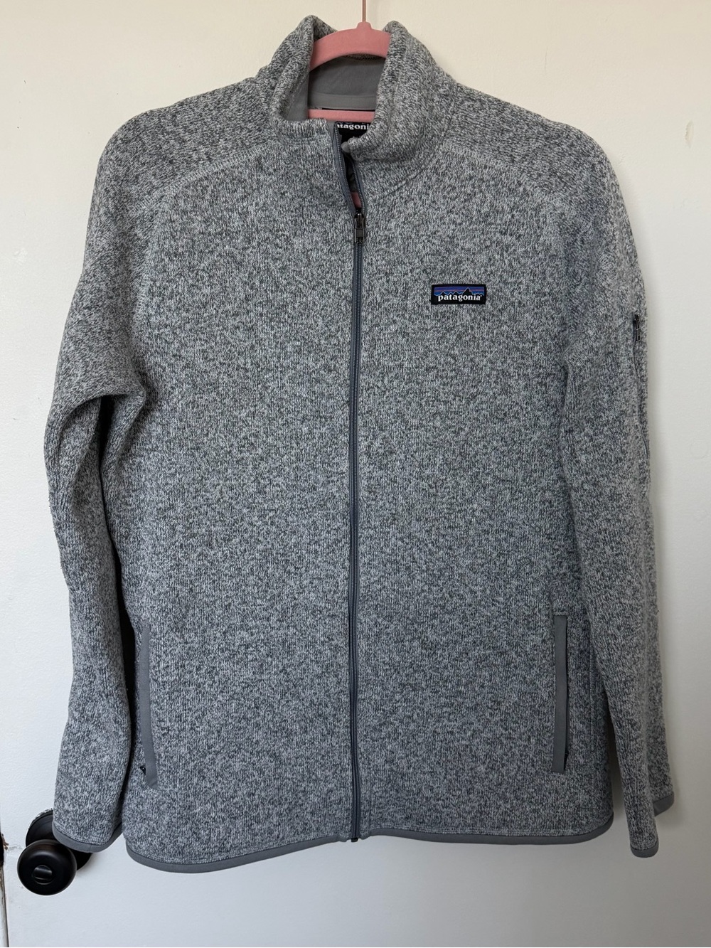 Patagonia Gray Better Sweater Full-Zip Jacket Size Large